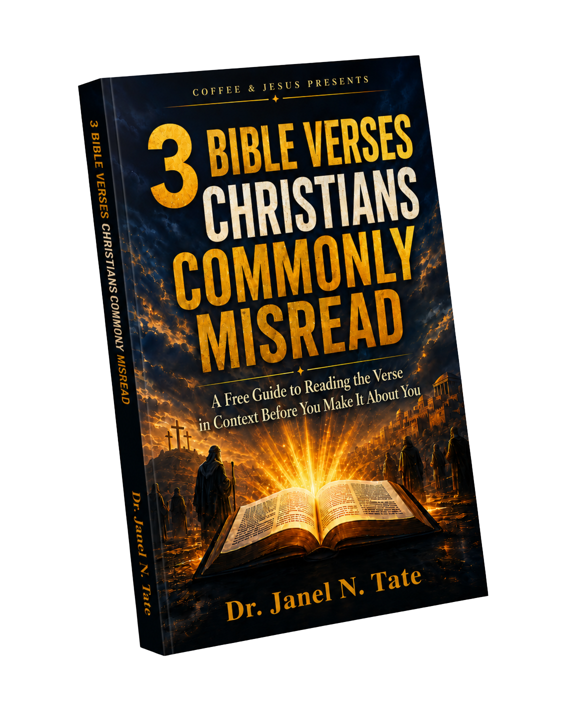 3 Bible Verses Christians Commonly Misread guide by Dr. Janel N. Tate
